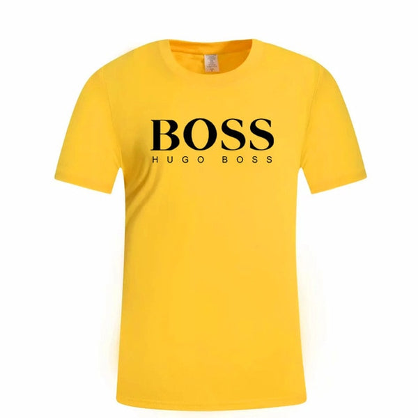 Letter Printed T shirt Men Fashion Short Sleeve T-shirt