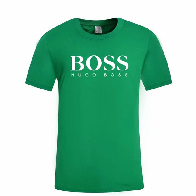 Letter Printed T shirt Men Fashion Short Sleeve T-shirt